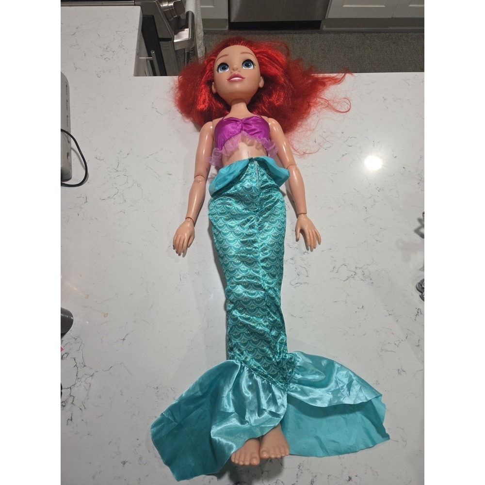 Disney Little Mermaid My Size 32" Ariel Playdate Articulated Princess Doll